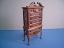 Bespaq 1/2" scale miniature hand painted walnut Washington Parlor Set
