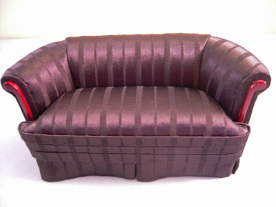 2418bsset 1" scale bespaq deco black sofa set