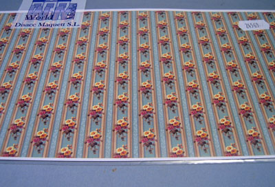 wm24569 1/2" scale green and yellow striped wallpaper wm24569 1/2" scale green and yellow striped wallpaper