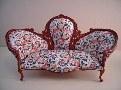 1" scale Bespaq Sophia sofa 1" scale Bespaq Sophia sofa