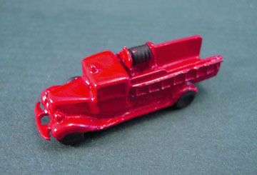 2918 1" scale toy fire truck