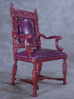 1" scale Bespaq Gallery Library Chair 1" scale Bespaq Gallery Library Chair