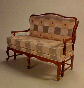 Details about   1:12 Dollhouse Miniature French Settee Blue Furniture AZ JJ05042WNPB