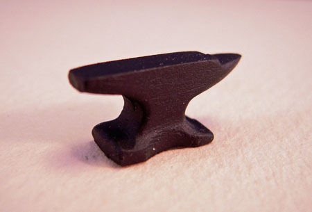 Sir Thomas Thumb Miniature Blacksmith's Anvil 1:24 scale