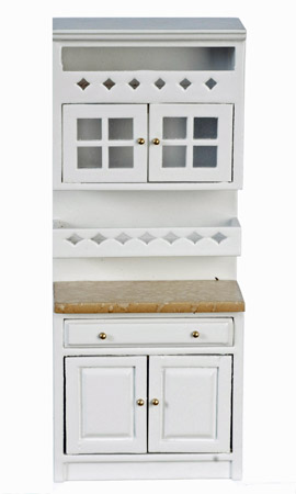 White Kitchen Set/ 8 Pieces in 1:12 Scale White Kitchen Set/ 8 Pieces in 1:12 Scale