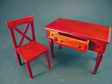 a135-302 1" scale spice ashley desk set