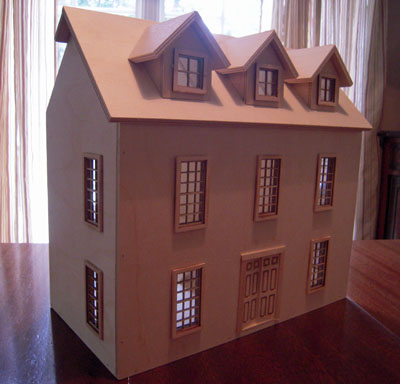 Alessio Miniature 1/2" scale Colonial Country Manor Alessio Miniature 1/2" scale Colonial Country Manor