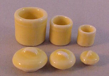 b325 1" yellow canister set