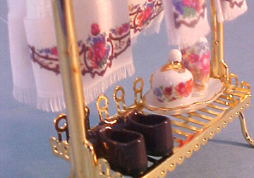 Reutter Brass Towel Stand Reutter Brass Towel Stand
