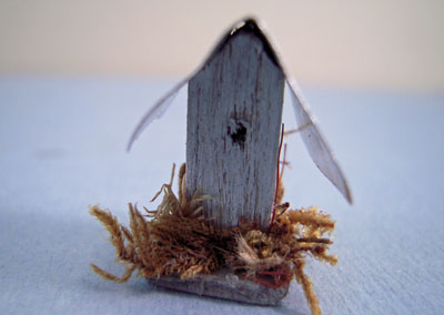 cj08 1/2" scale hand crafted bird house cj's miniatures cj08 1/2" scale hand crafted bird house cj's miniatures