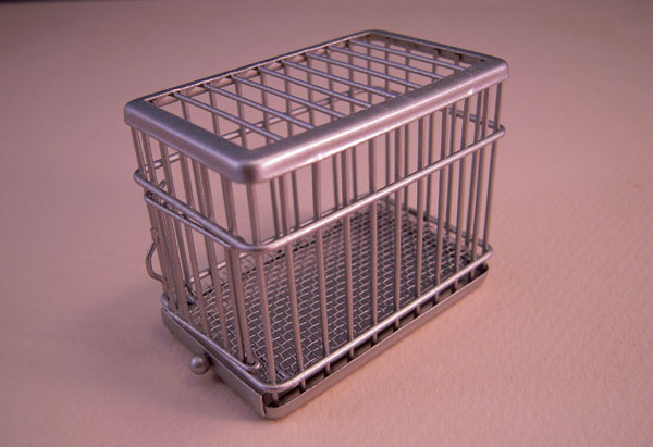 Dog Crate 1:24 Scale Dollhouse Miniature Dog Crate 1:24 Scale Dollhouse Miniature
