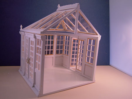 Townsquare Fully Assembled Conservatory 1:24 scale Townsquare Fully Assembled Conservatory 1:24 scale