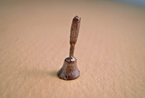 Bauder Pine Metal School Bell or Dinner Bell 1:24 Scale Bauder Pine Metal School Bell or Dinner Bell 1:24 Scale