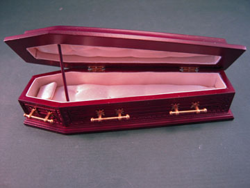 jk09009bmh 1" open mahogany jk coffin