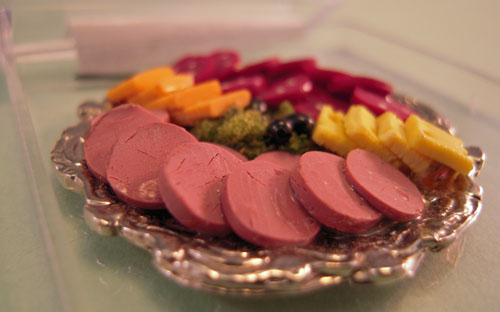 Handcrafted Deli Platter 1:12 Scale Handcrafted Deli Platter 1:12 Scale