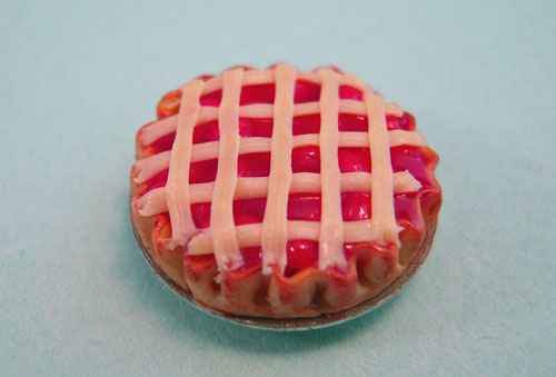 Bright deLights Lattice Crust Cherry Pie 1:24 Scale Bright deLights Lattice Crust Cherry Pie 1:24 Scale