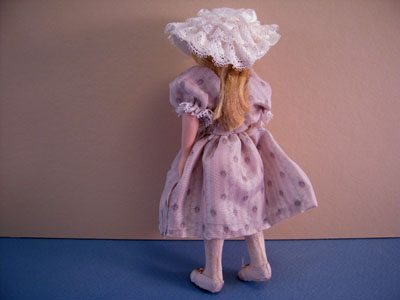 1" Scale Hand Crafted Loretta Kasza Gabriella Porcelain Doll 1" Scale Hand Crafted Loretta Kasza Gabriella Porcelain Doll