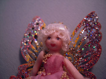 lk872 1" scale loretta kasza pamela pink fairy doll lk872 1" scale loretta kasza pamela pink fairy doll