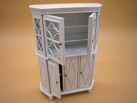 White Folding Screen MUSEUM QUALITY DOLLHOUSE FURNITURE 1:12 or 1" Scale BESPAQ 