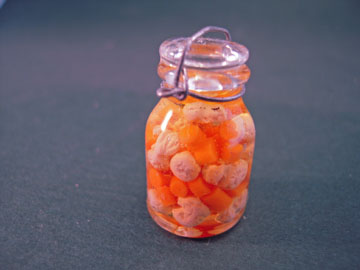mm344 canning jar of mixed vegetables
