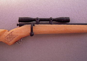 mnm031 1" scale miniature 30/06 rifle