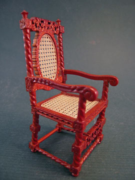p6062 1" scale miniature dutch armchair