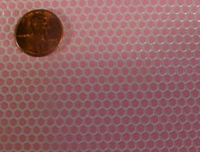 1/2" Scale Miniature Small Hexagone Tile, Pink, H7331