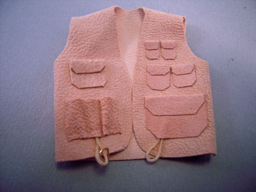 pl512 1" scale leather fishing vest pl512 1" scale leather fishing vest