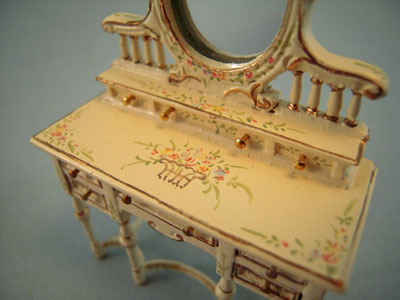 s2393wfset 1/2" scale bespaq wild flower vanity s2393wfset 1/2" scale bespaq wild flower vanity