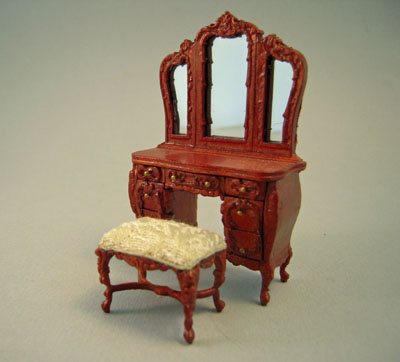 s2573clgnwnset 1/2" scale bespaq vanity and bench s2573clgnwnset 1/2" scale bespaq vanity and bench