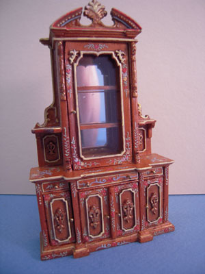 1/2" scale Bespaq Hand Painted Carrington Curio 