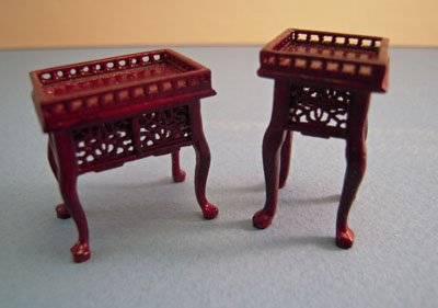 1/2" scale Bespaq miniature Washington mahogany parlor set