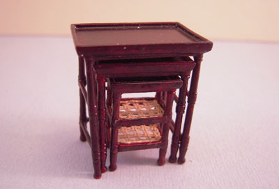 bespaq 1/2" scale french country amise nesting tables