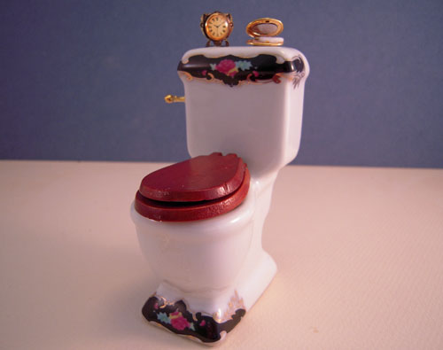 ESTATE SALE Two Piece Reutter Porcelain Royal Bath Set 1:12 Scale ESTATE SALE Two Piece Reutter Porcelain Royal Bath Set 1:12 Scale