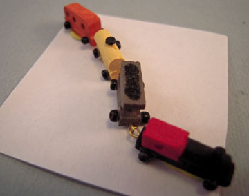 stt02 1" scale wooden train