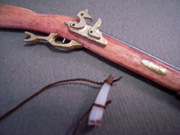 th201 1" scale pennsylvania flintlock rifle th201 1" scale pennsylvania flintlock rifle