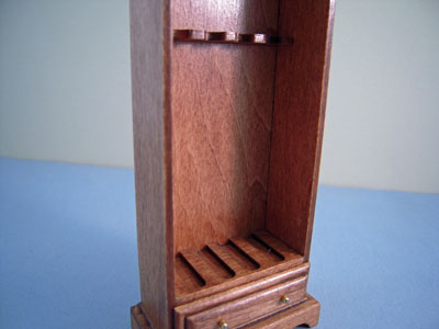 Terry Harville 1:12 Scale Dollhouse Miniature Double Barrel Shotgun 