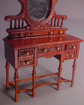 1/2" Scale Bespaq Edwardian Vanity Miniature 1/2" Scale Bespaq Edwardian Vanity Miniature