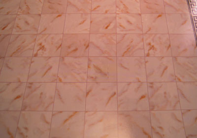 1" scale miniature faux marble tile