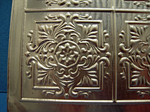 Copper Ceiling Panel 1:12 scale Copper Ceiling Panel 1:12 scale