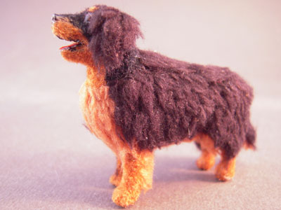 z421 1/2" scale alice zinn bernese mountain dog