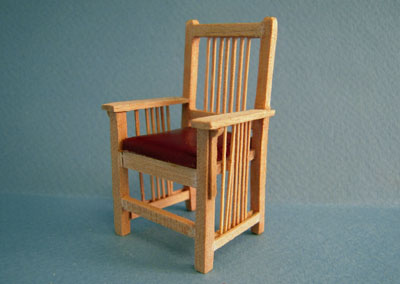 Bespaq Mission Unfinished Nursery Child's Chair 1:12 scale