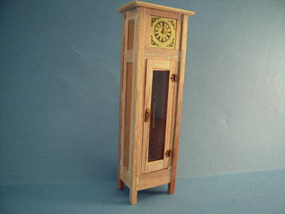 Bespaq Unfinished Mission Grandfather Clock 1:12 scale