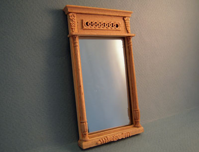 Bespaq Classique Unfinished Wall Mirror 1:12 scale