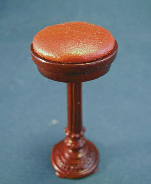 Bespaq Walnut Cafe Stool 1:12 scale