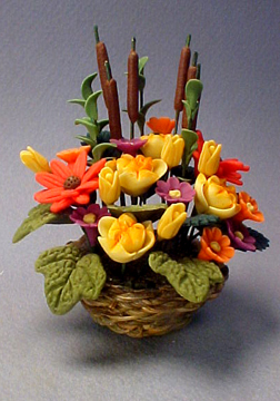 Bright deLights Thanksgiving Flowers 1:12 scale