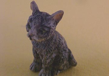 Gray Kitten 1:12 scale