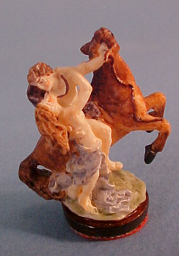 Falcon Riding A Horse Statue 1:12 scale