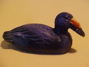 Hunting Black Scoter Duck Decoy 1:12 scale