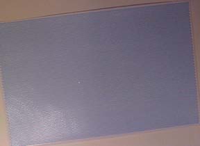 Blue Hexagon Wall or Floor Tile 1:24 scale